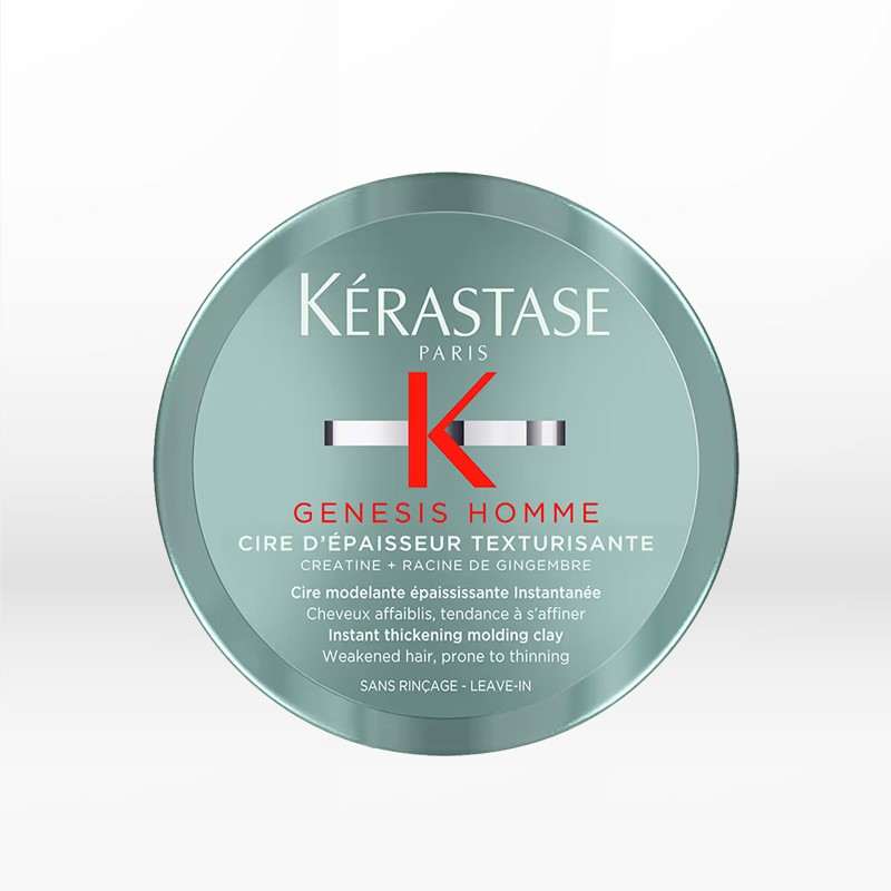 Kérastase Genesis Homme Cire d` Epaisseur Texturisante 75ml (Πηλός κατά της τριχόπτωσης)